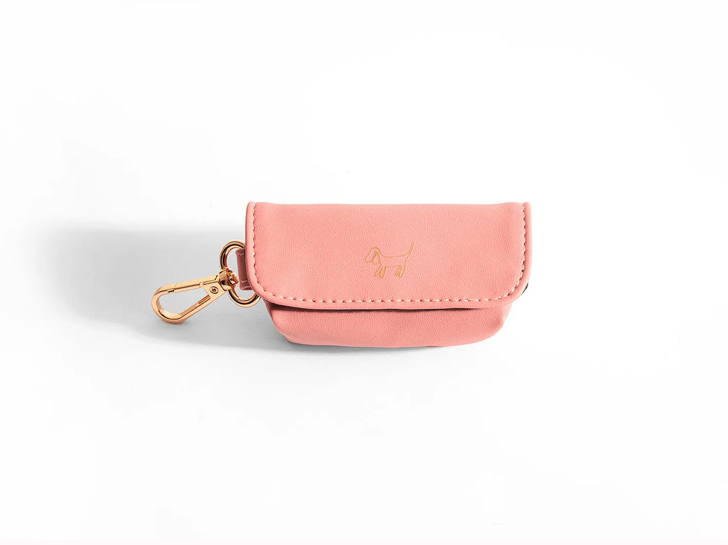 Pink Poop Bag Holder