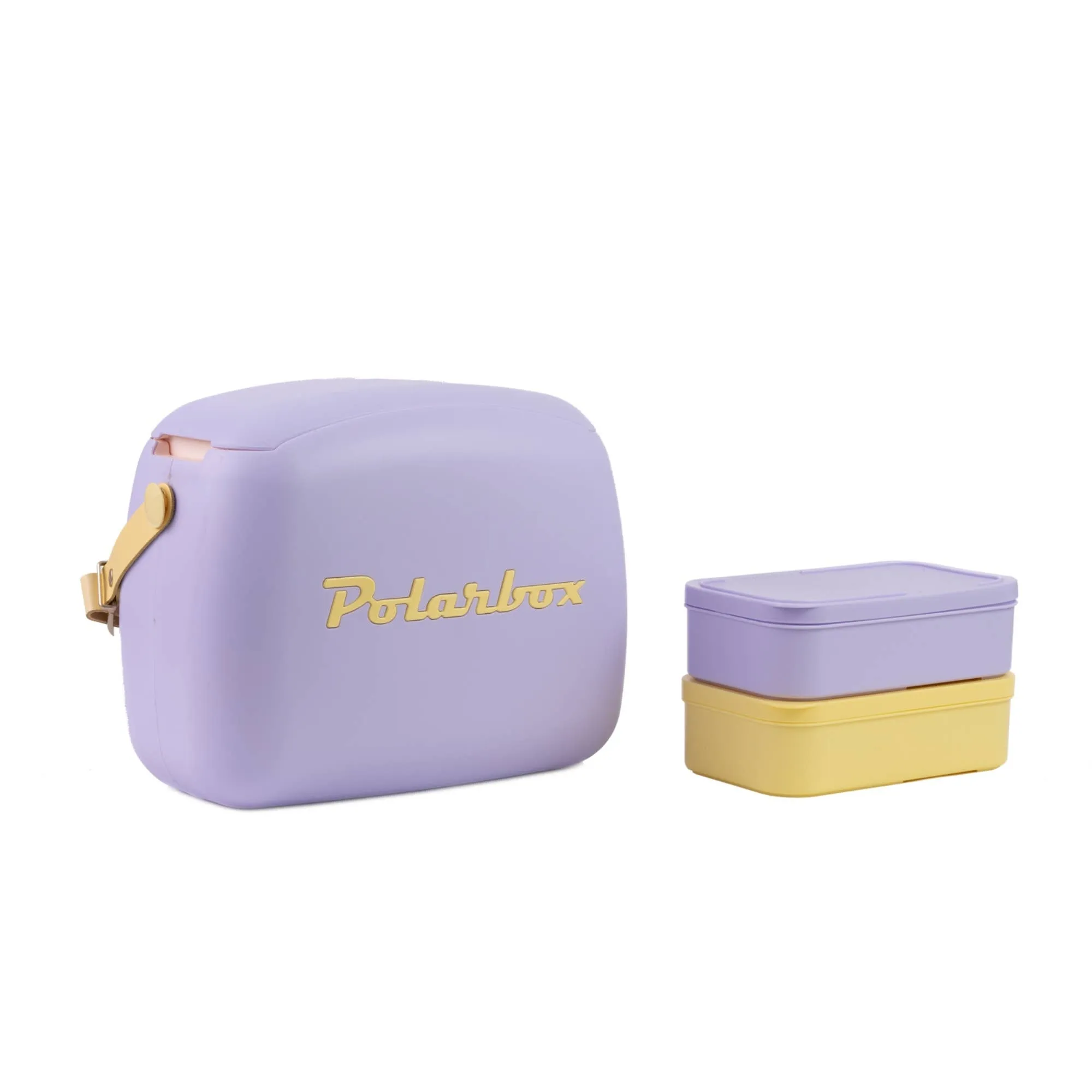 Polarbox Cooler Bag Summer Lilac-Yellow: Lilac - Yellow / 6qts
