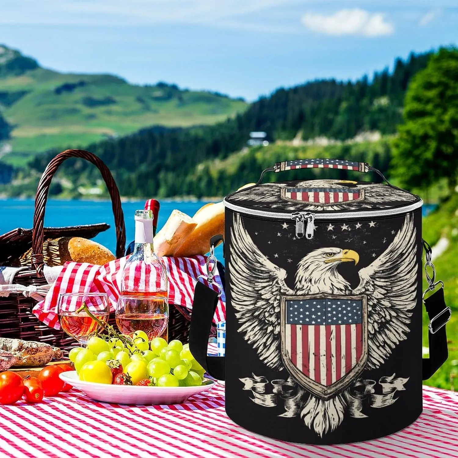 Portable Cooler Backpack for Men Women, Leak Proof Insulated Bag for Camping