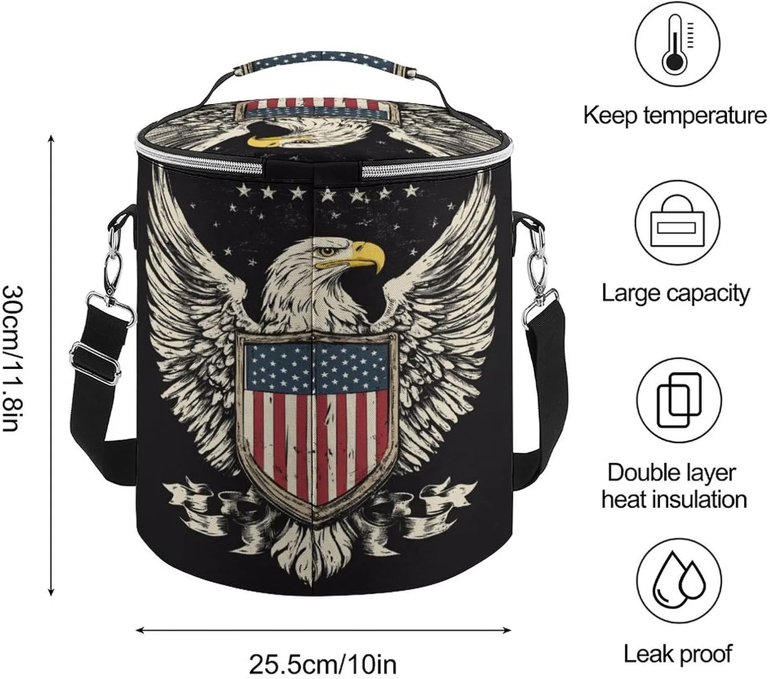 Portable Cooler Backpack for Men Women, Leak Proof Insulated Bag for Camping