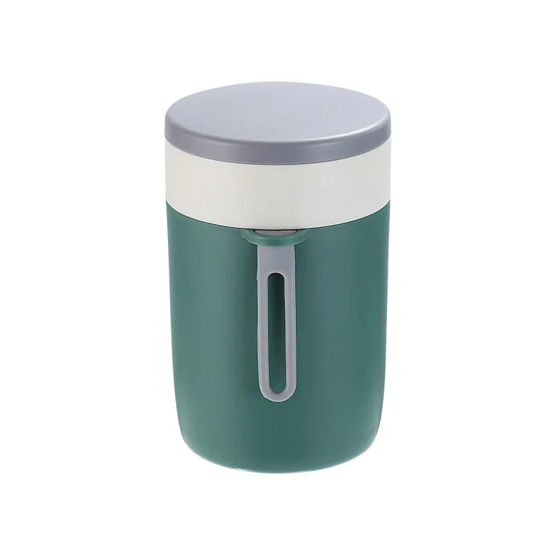 Portable PP Insulated Soup Cup with Tableware
