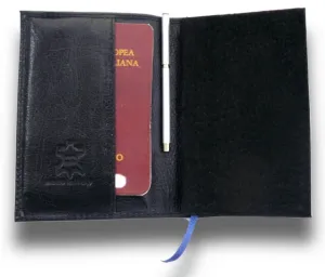 Pratesi Chatwin Travel Notebook - Black - SZN