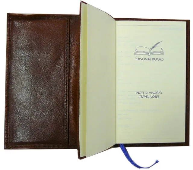 Pratesi Chatwin Travel Notebook - Black - SZN