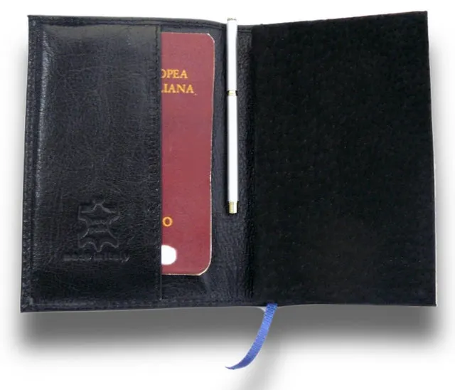 Pratesi Chatwin Travel Notebook - Black - SZN