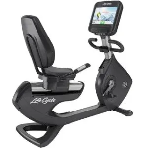 Pre-Owned Life Fitness SE95R Discover Recumbent Bike with 15" Touchscreen