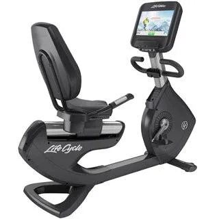 Pre-Owned Life Fitness SE95R Discover Recumbent Bike with 15" Touchscreen