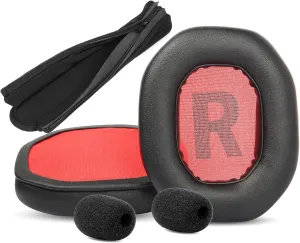 Prime Earpads Replacement Headband Compatible with Teufel Cage Gaming HD Headset Ear Pads Cushion(Protein Leather/Memory Foam)