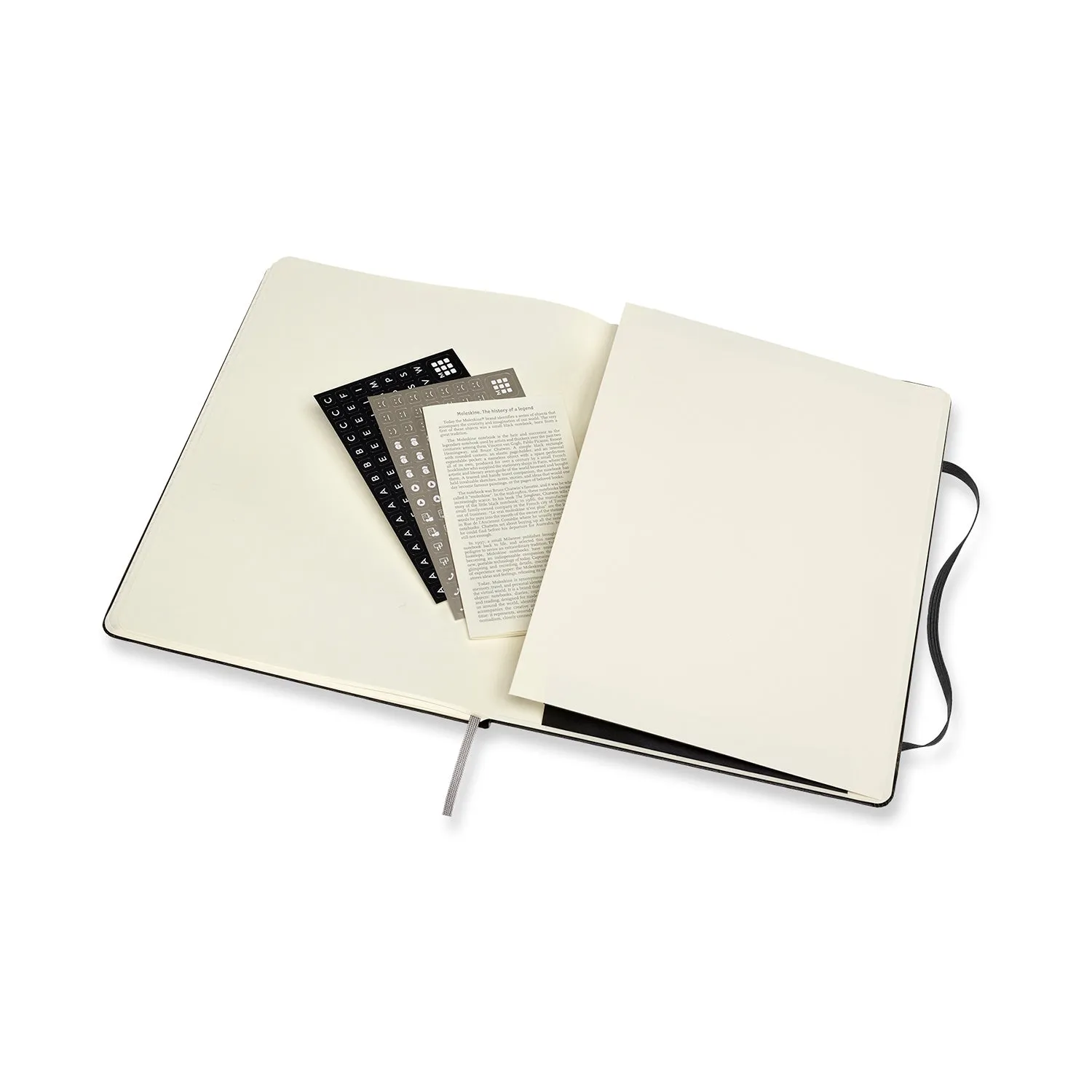 Professional Extra Large Hard Cover Notebook Black