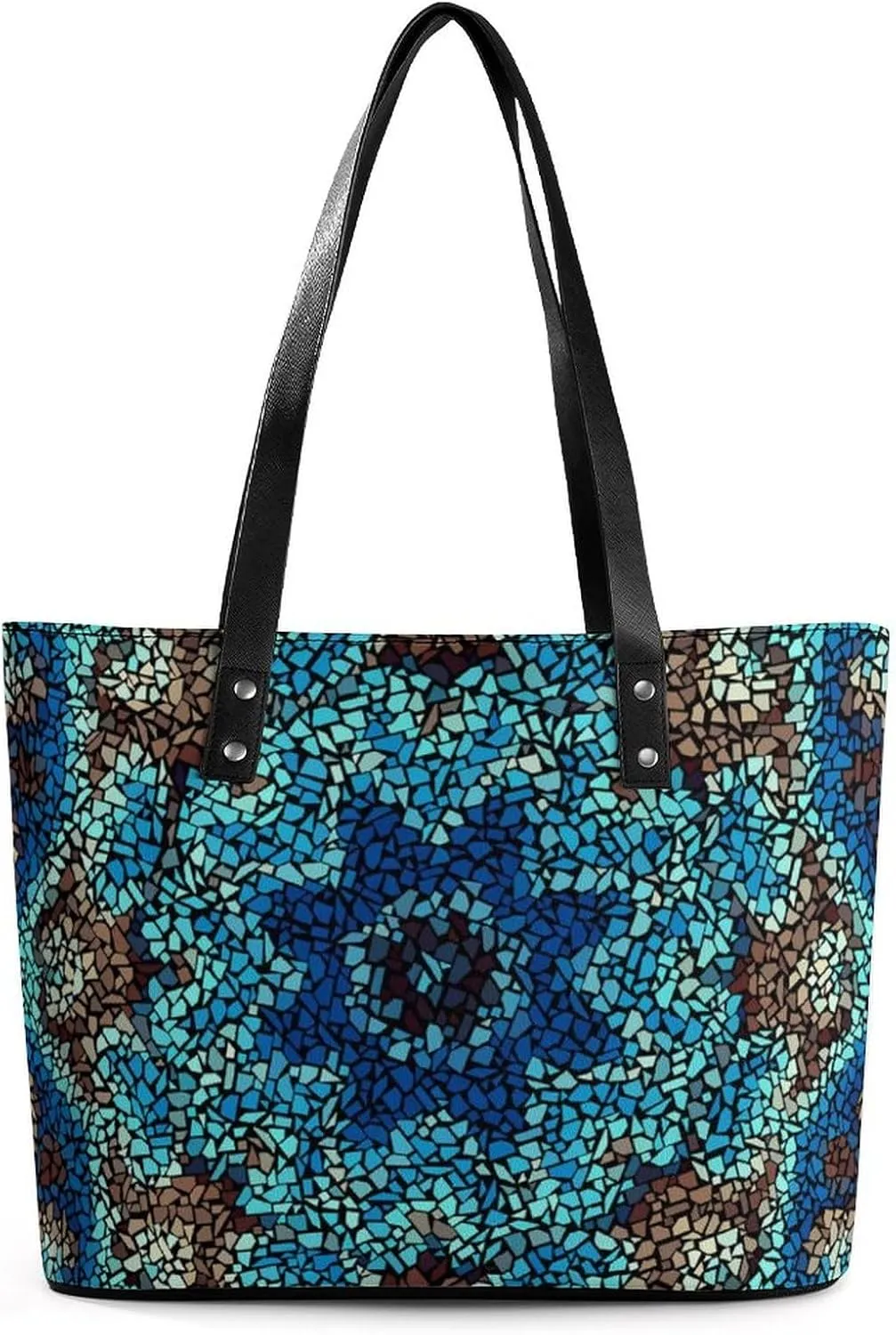 PU Leather Shoulder Bag for Women Beach Tote Bag Aesthetic Tote Bag Hippie Bag Clutch Bag