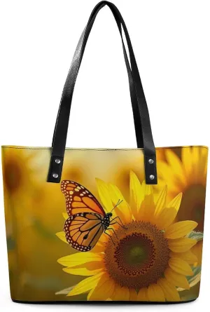 PU Leather Shoulder Bag for Women Beach Tote Bag Aesthetic Tote Bag Hippie Bag Clutch Bag