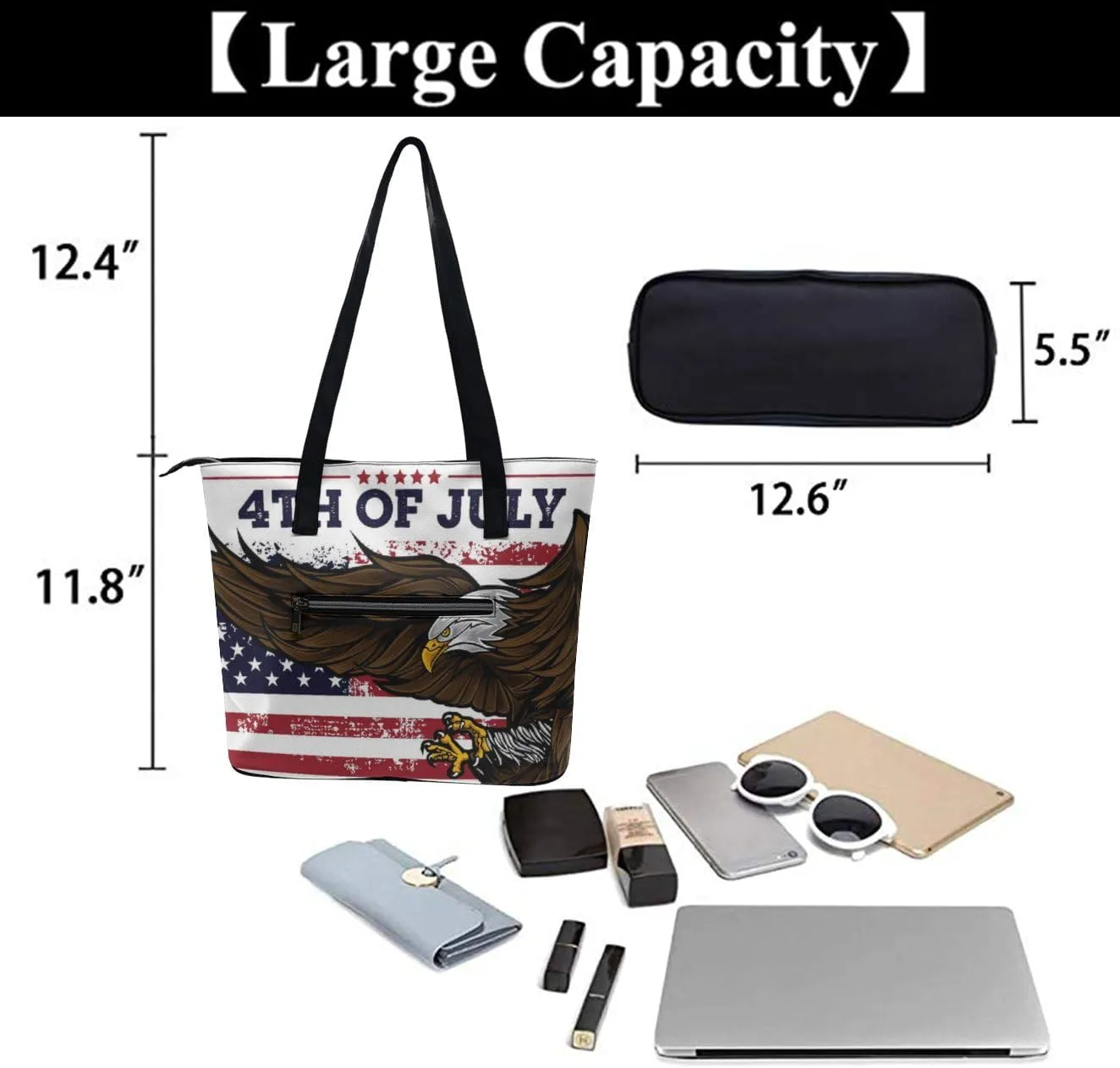 PU Leather Shoulder Bag for Women Beach Tote Bag Aesthetic Tote Bag Hippie Bag Clutch Bag