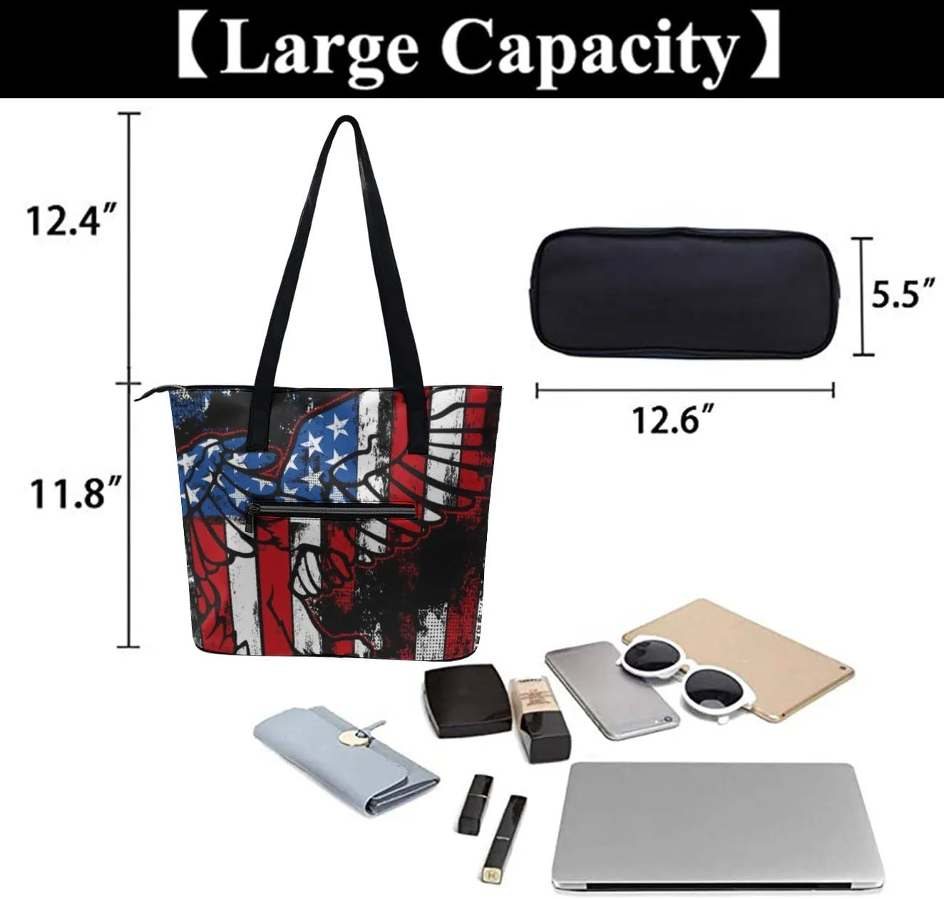 PU Leather Shoulder Bag for Women Beach Tote Bag Aesthetic Tote Bag Hippie Bag Clutch Bag