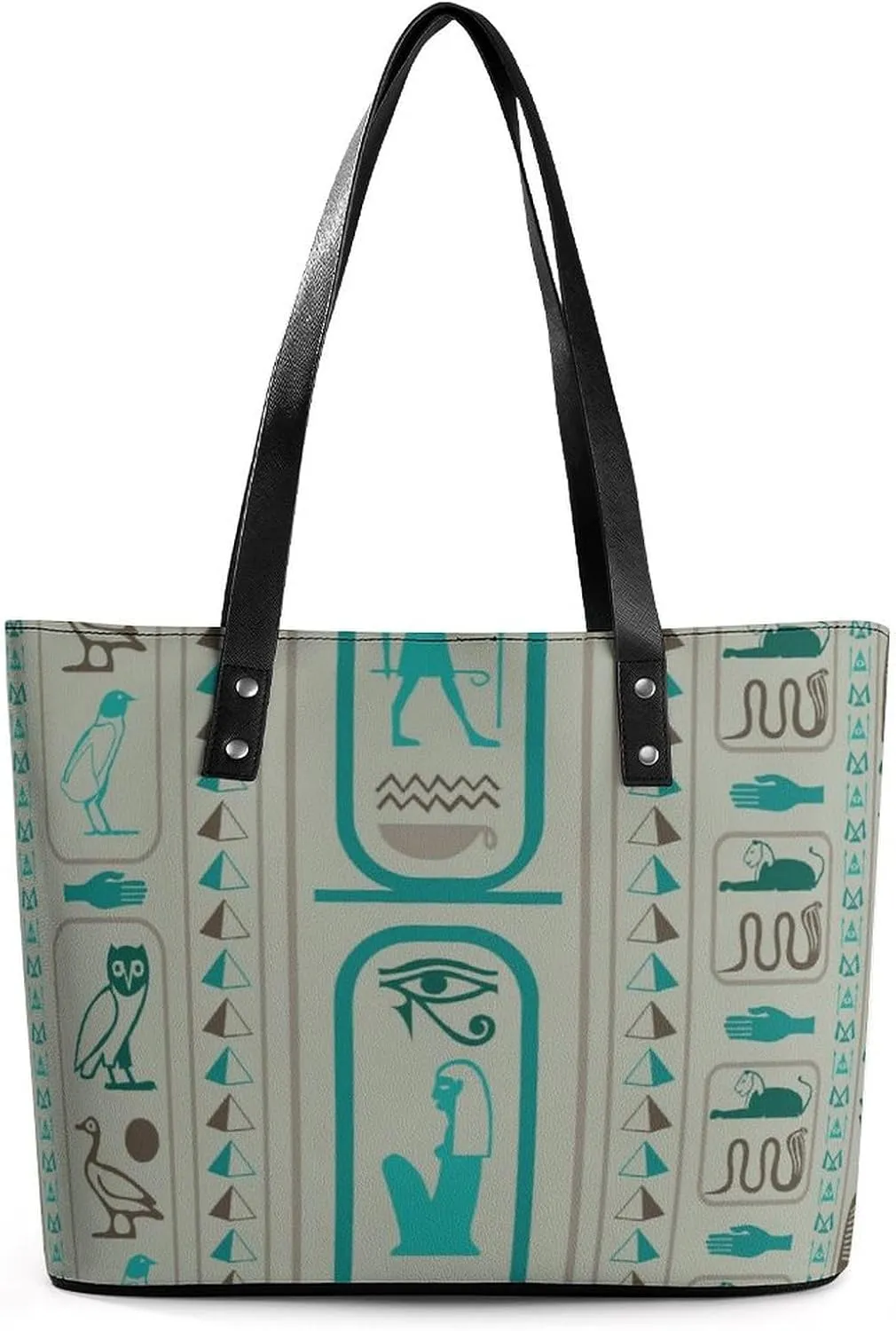 PU Leather Shoulder Bag for Women Beach Tote Bag Aesthetic Tote Bag Hippie Bag Clutch Bag