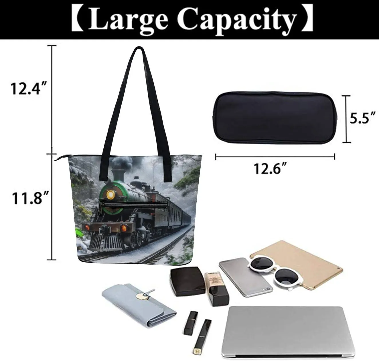 PU Leather Shoulder Bag for Women Beach Tote Bag Aesthetic Tote Bag Hippie Bag Clutch Bag