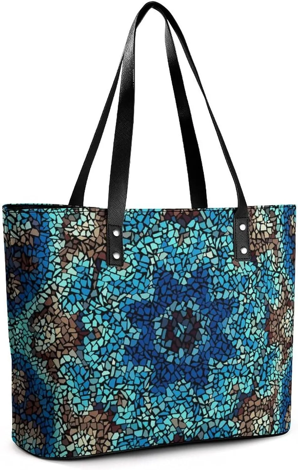 PU Leather Shoulder Bag for Women Beach Tote Bag Aesthetic Tote Bag Hippie Bag Clutch Bag