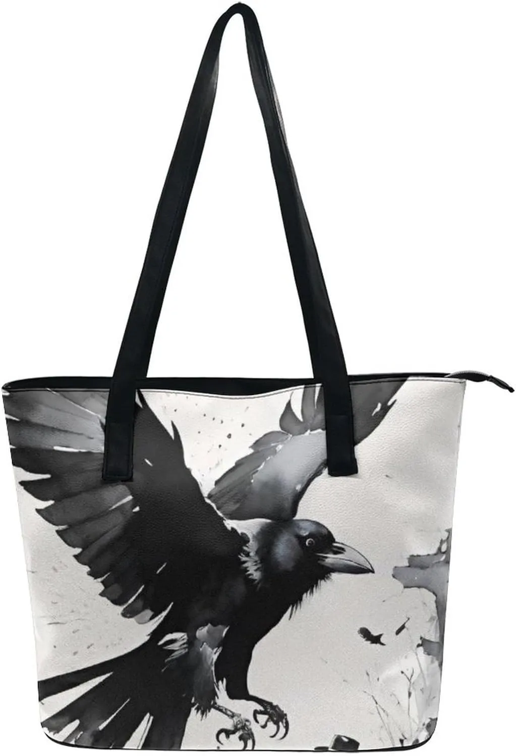 PU Leather Shoulder Bag for Women Casual Tote Handbag Large Shoulder Bag Work Fashion Women Purse Shopping Bag