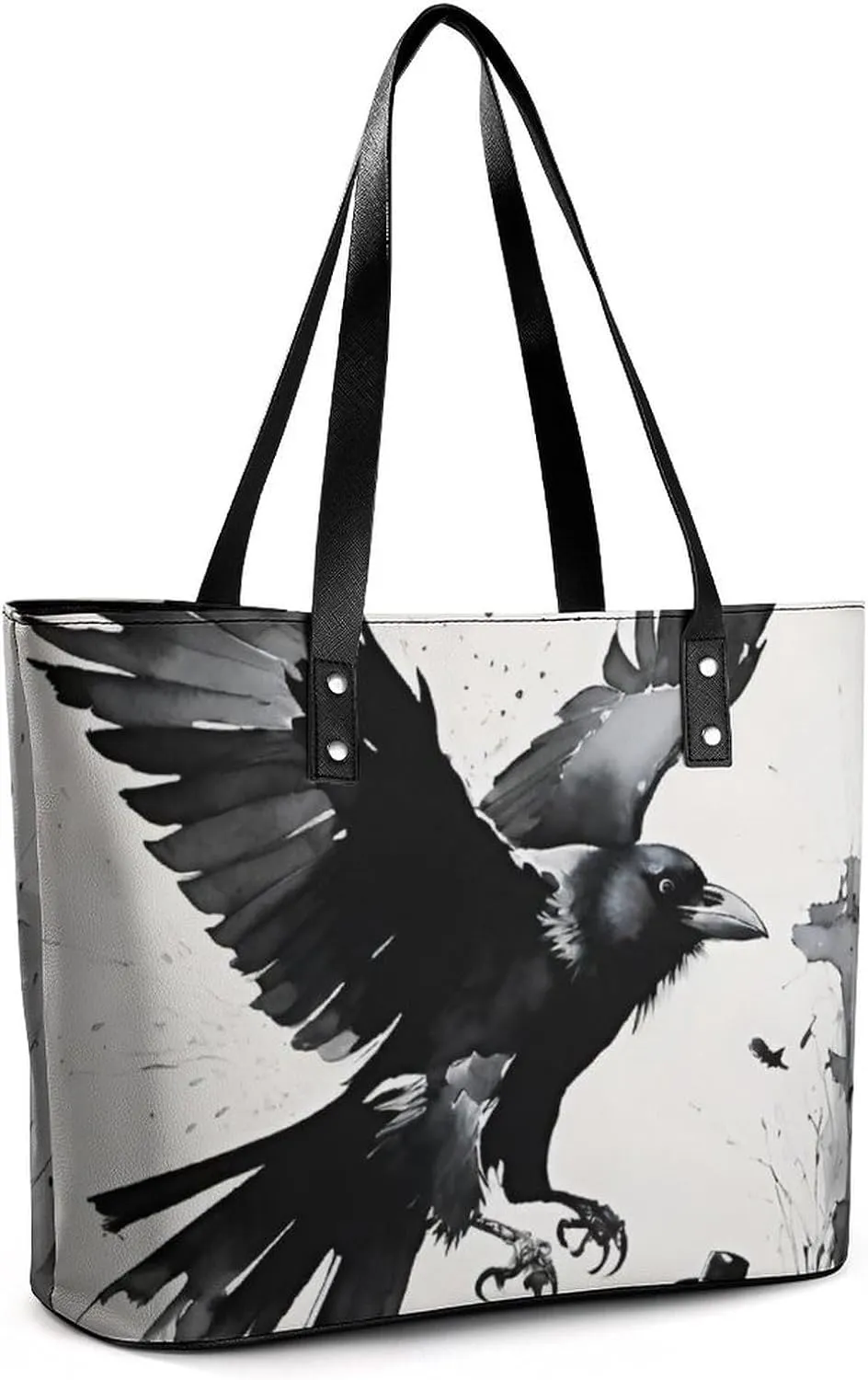 PU Leather Shoulder Bag for Women Casual Tote Handbag Large Shoulder Bag Work Fashion Women Purse Shopping Bag