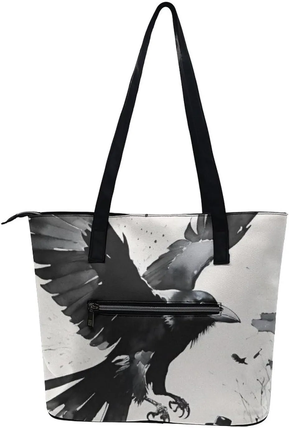 PU Leather Shoulder Bag for Women Casual Tote Handbag Large Shoulder Bag Work Fashion Women Purse Shopping Bag