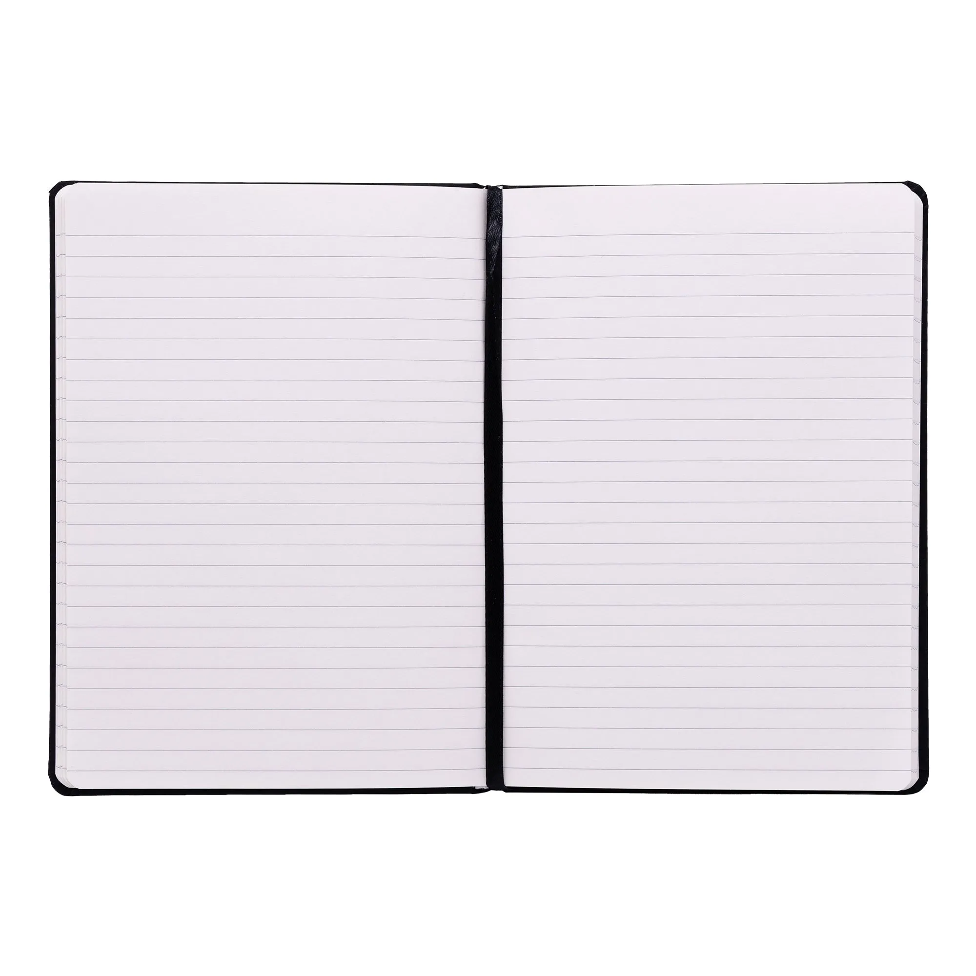 Pukka Soft Cover A5 College Ruled - Black, Pack of 3