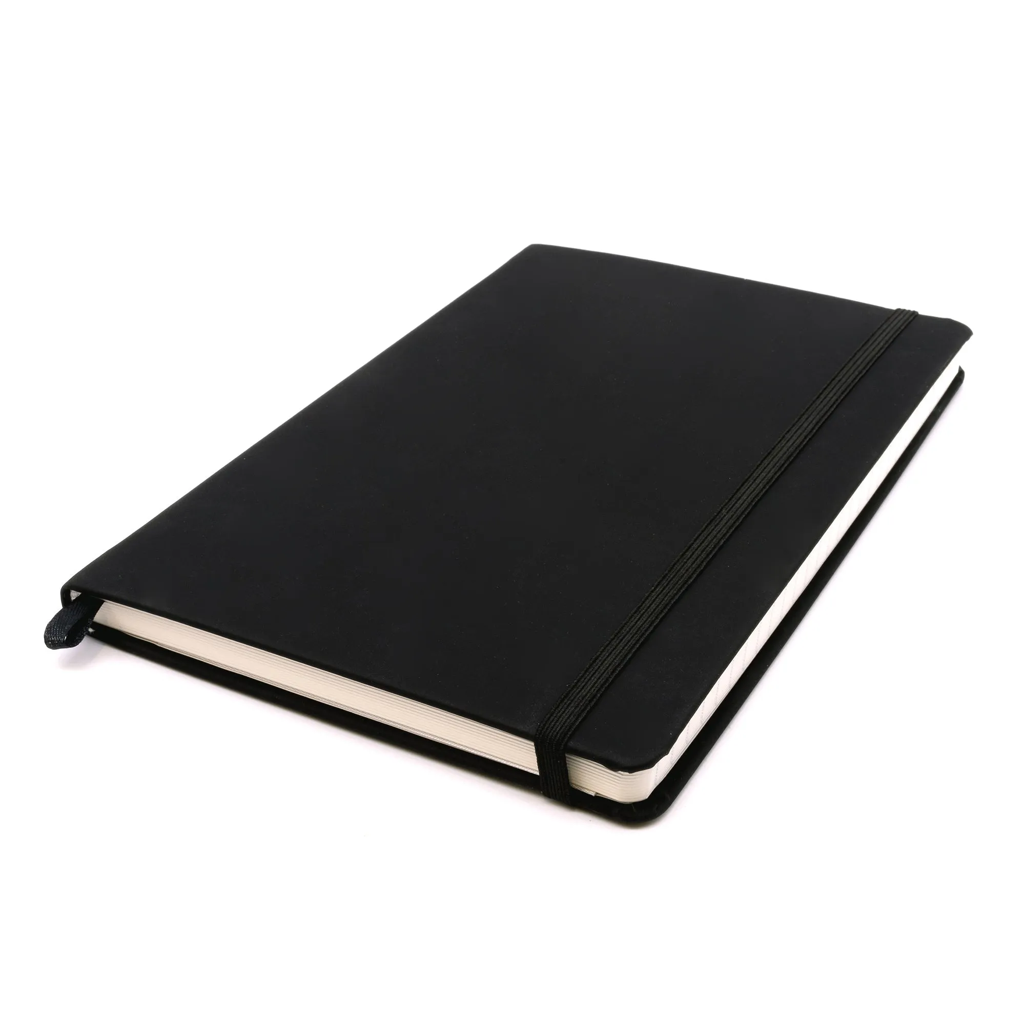 Pukka Soft Cover A5 College Ruled - Black, Pack of 3