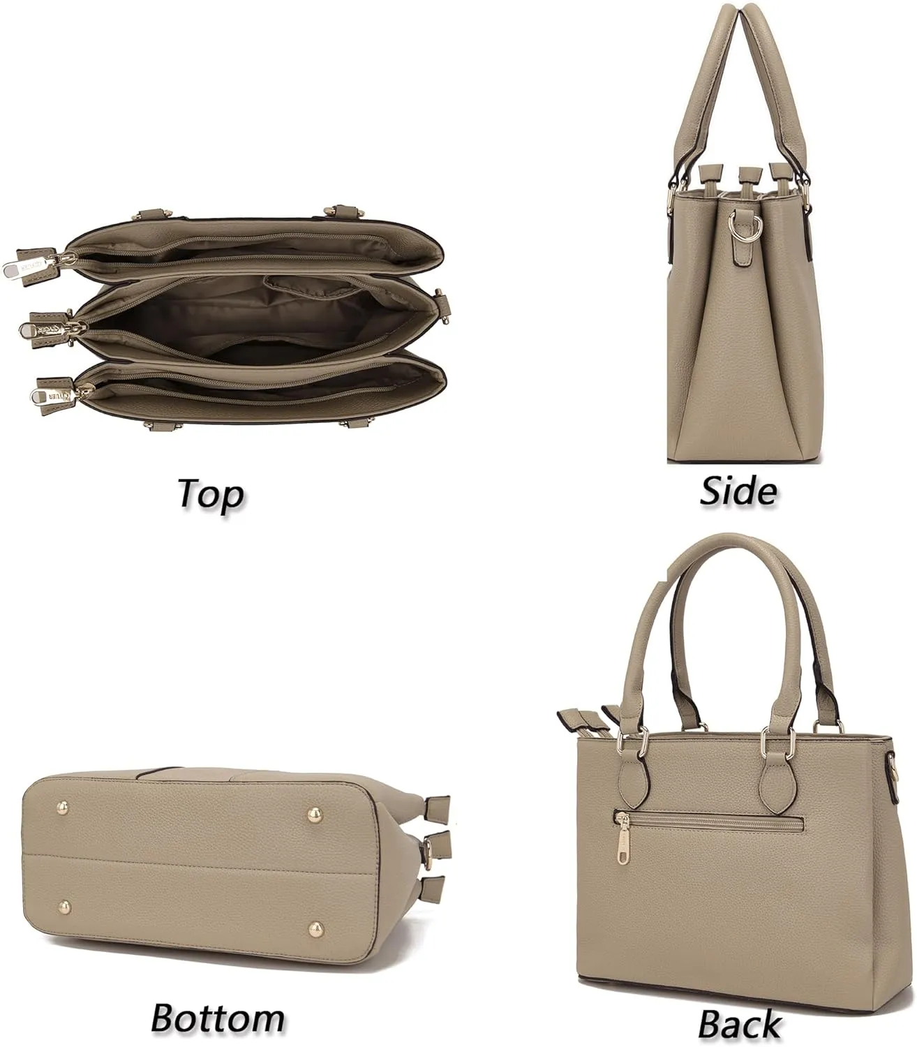 Purses and Wallet Set for Women Crossbody Top Handle Tote Satchel PU Leather Shoulder Bags