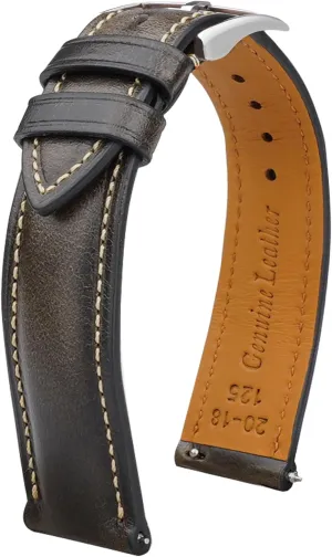 Quick Release Leather Watch Band 14mm 16mm 18mm 19mm 20mm 21mm 22mm 24mm,Vintage Oil Wax-tanned Pull-up Men's Watch Bands Replacement Leather Watch Straps for Men Women