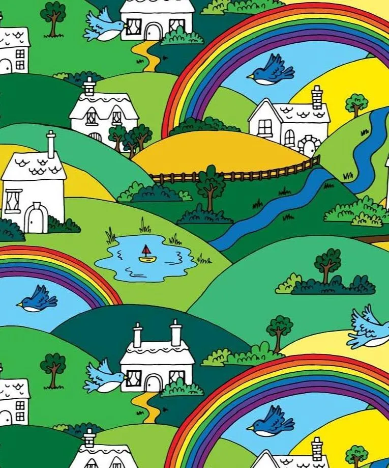 "Alfie" Rainbow, Toddler Carrier