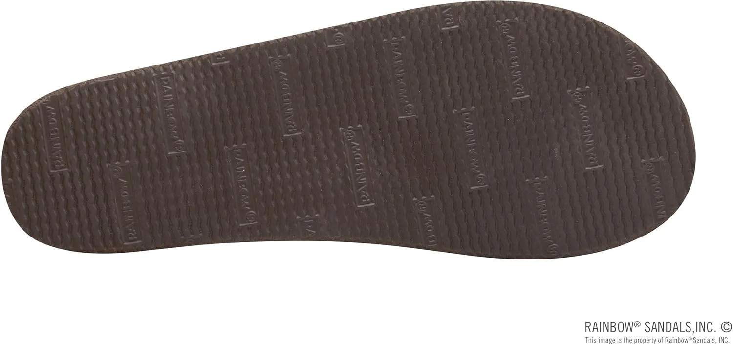 Rainbow Sandals Women's Double Layer, Narrow Strap, Leather Sandals w/Arch