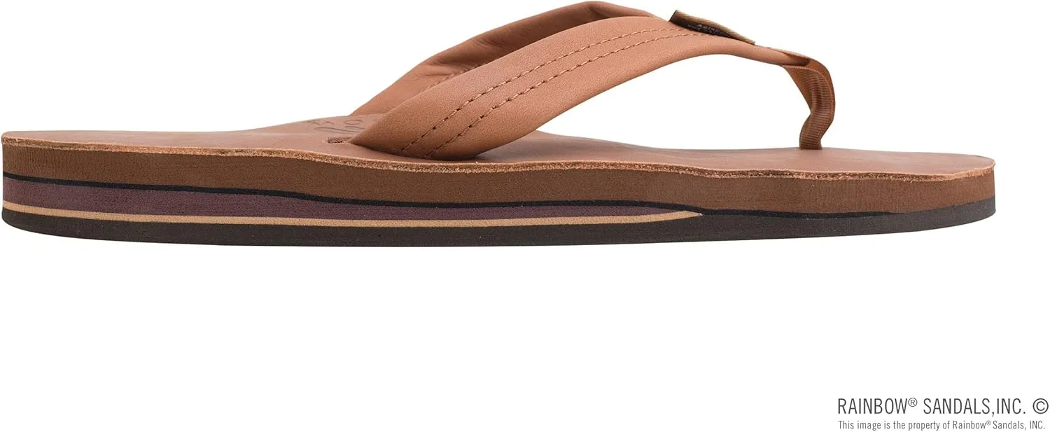 Rainbow Sandals Women's Double Layer Premier Leather Sandals w/Arch Support