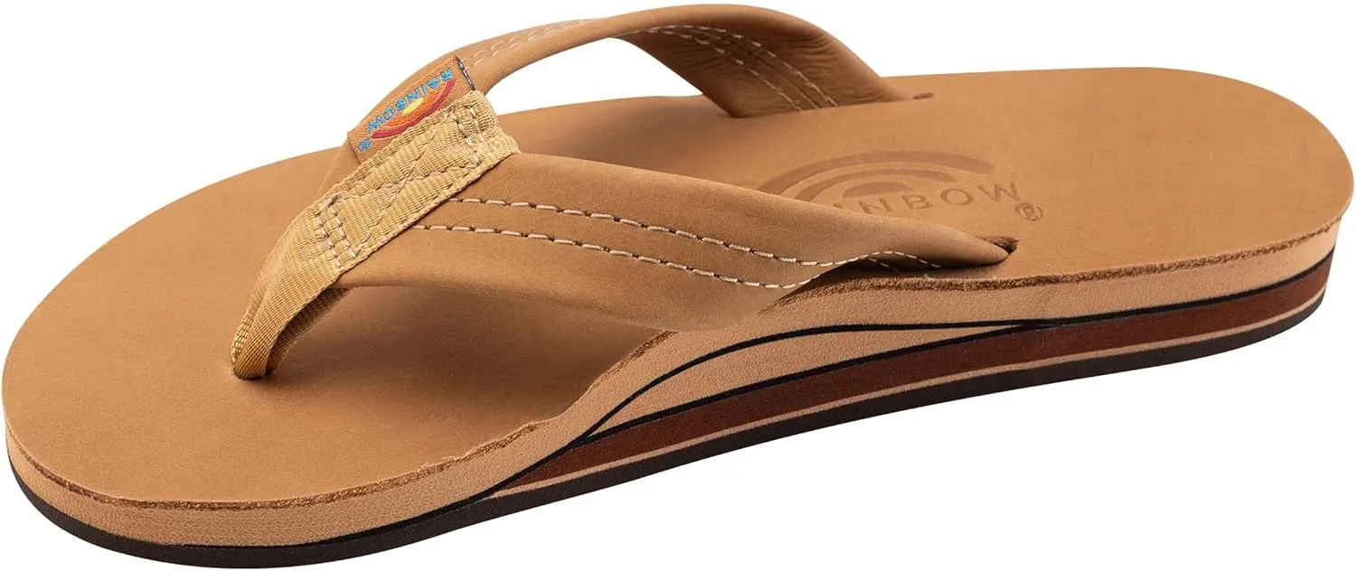 Rainbow Sandals Women's Double Layer Premier Leather Sandals w/Arch Support