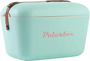 Retro Beach Cooler Vintage Picnic Lunch Box Bag Portable Cooler Travel Camping Hiking 90s Style Ice Chest