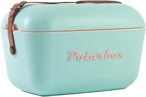 Retro Beach Cooler Vintage Picnic Lunch Box Bag Portable Cooler Travel Camping Hiking 90s Style Ice Chest