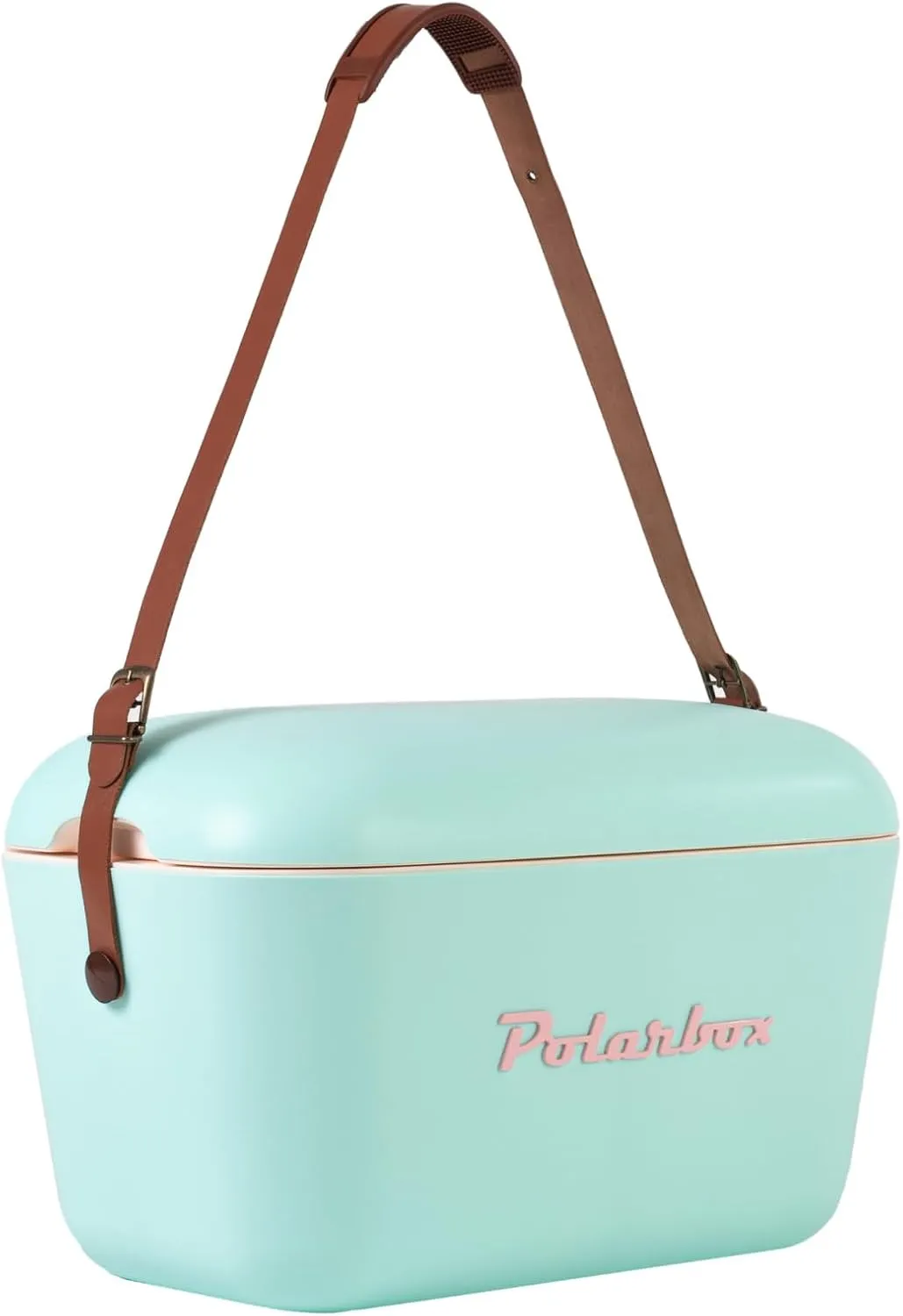 Retro Beach Cooler Vintage Picnic Lunch Box Bag Portable Cooler Travel Camping Hiking 90s Style Ice Chest