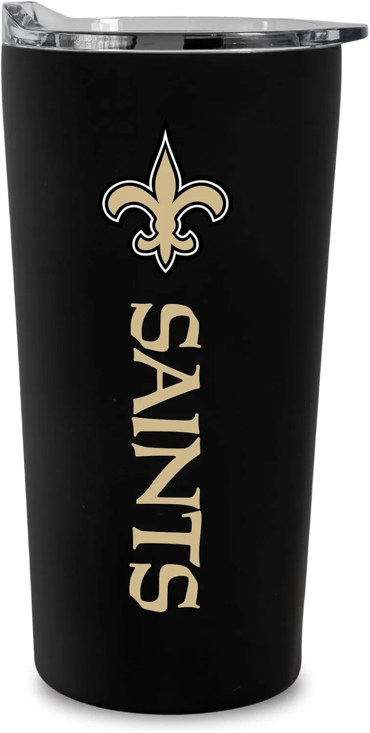 Rico Industries NFL Football Soft Touch, Easy Grip Tumbler