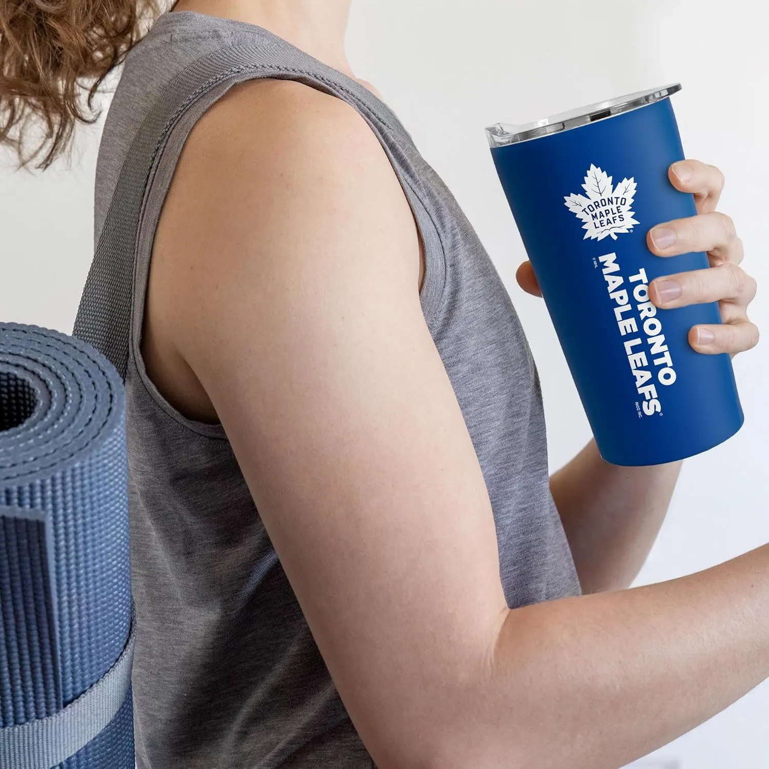 Rico Industries NHL Hocke Soft Touch, Easy Grip Tumbler
