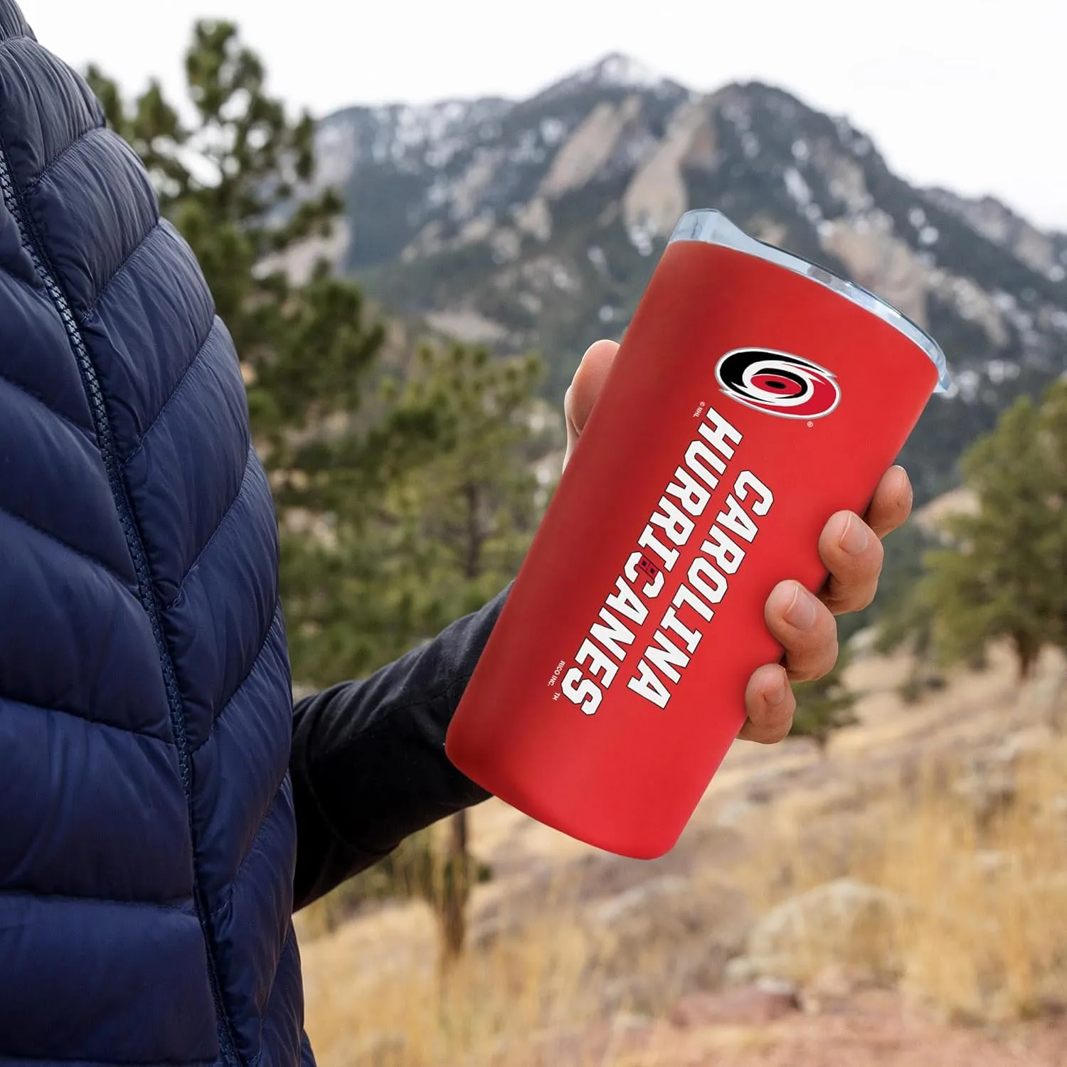 Rico Industries NHL Hocke Soft Touch, Easy Grip Tumbler