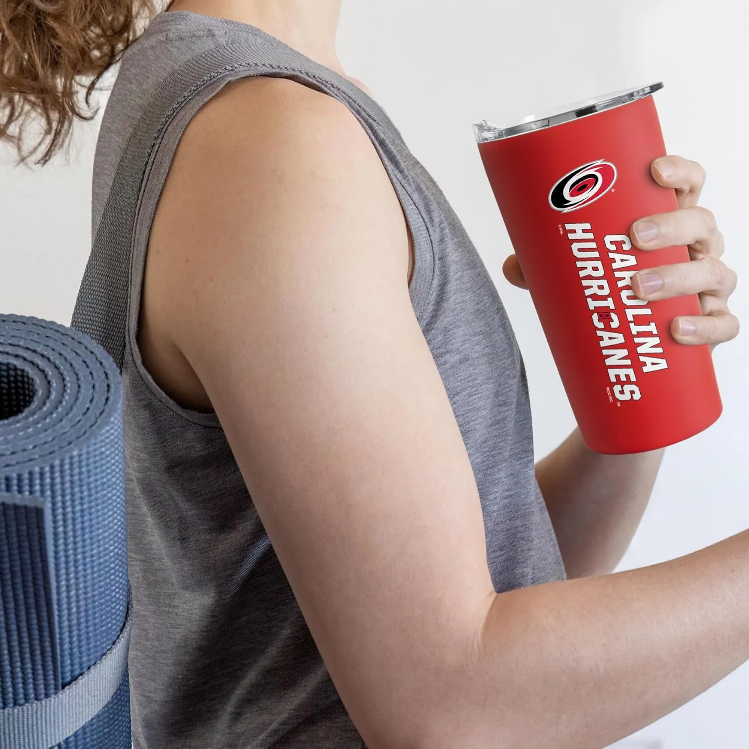 Rico Industries NHL Hocke Soft Touch, Easy Grip Tumbler