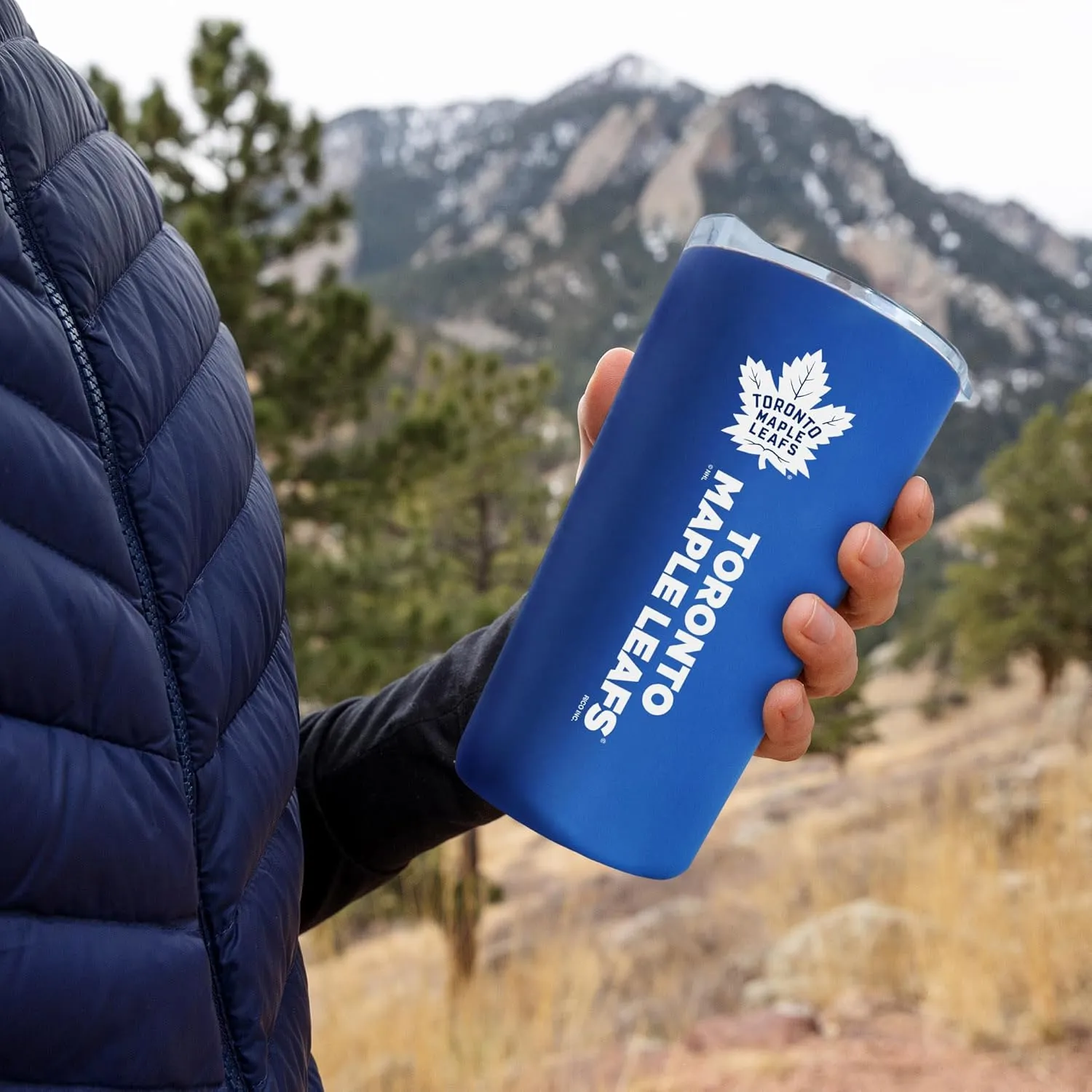 Rico Industries NHL Hocke Soft Touch, Easy Grip Tumbler