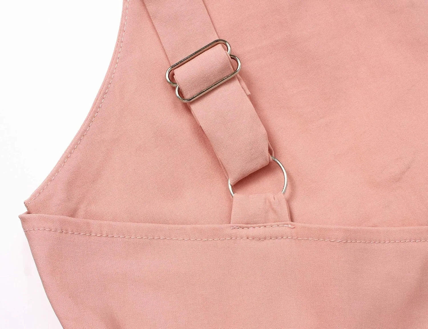 Rompers for Women Sexy Summer Casual Straps Short Pants Jumpsuits with Pockets Zipper