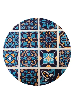 Round Felt Place Mat - Elegant
