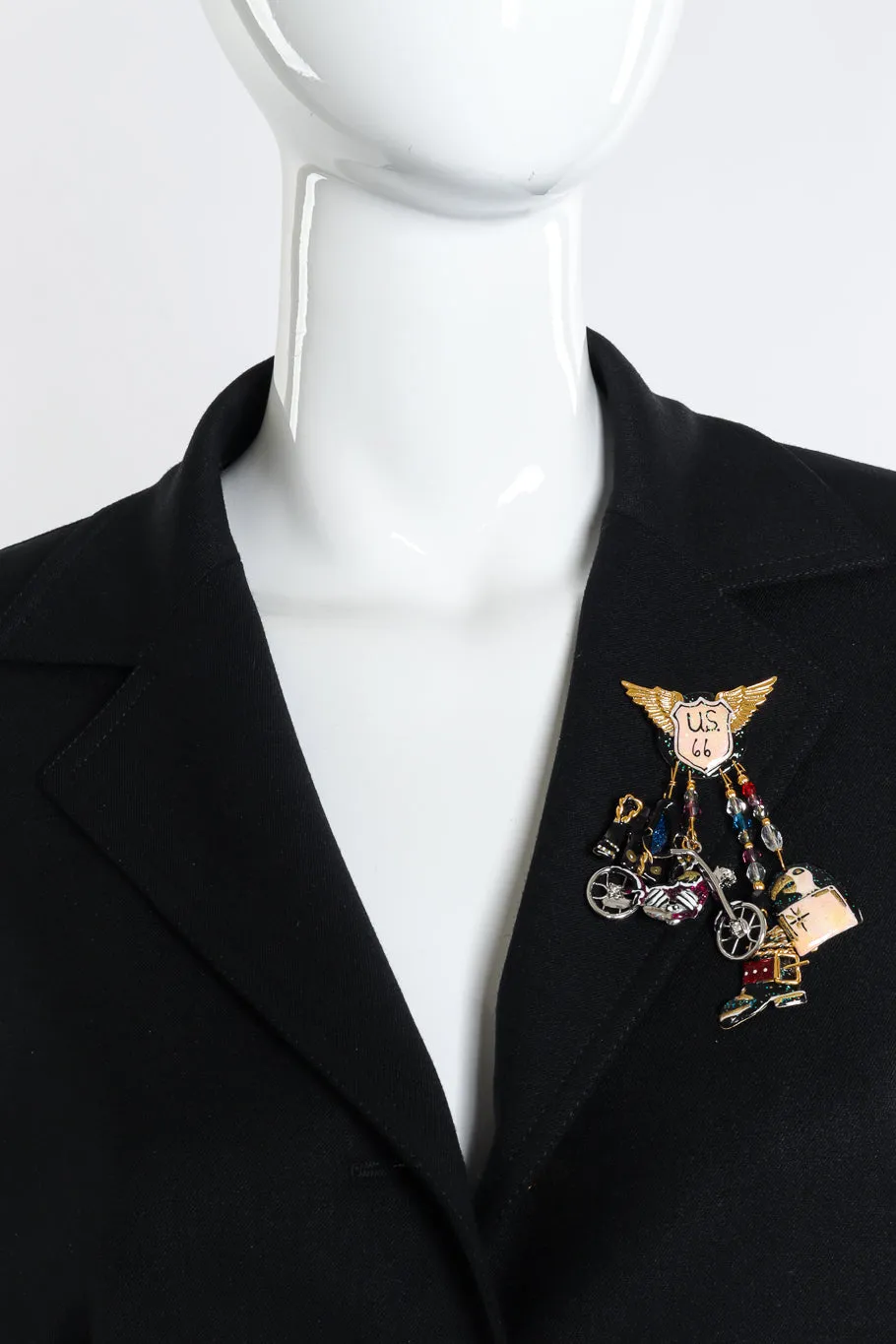 Route 66 Brooch