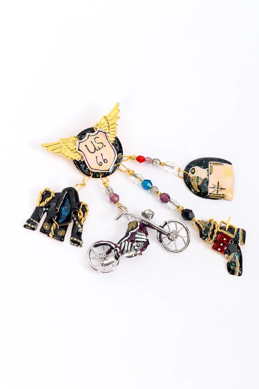 Route 66 Brooch