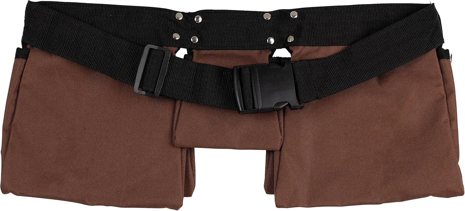 Royaleva Heavy Duty Tool Belt with 11 Pockets Adjustable