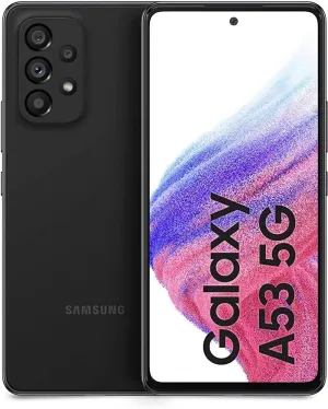 SAMSUNG Galaxy A53 5G SM-A536U A Series 128GB Black (Renewed) (Verizon)