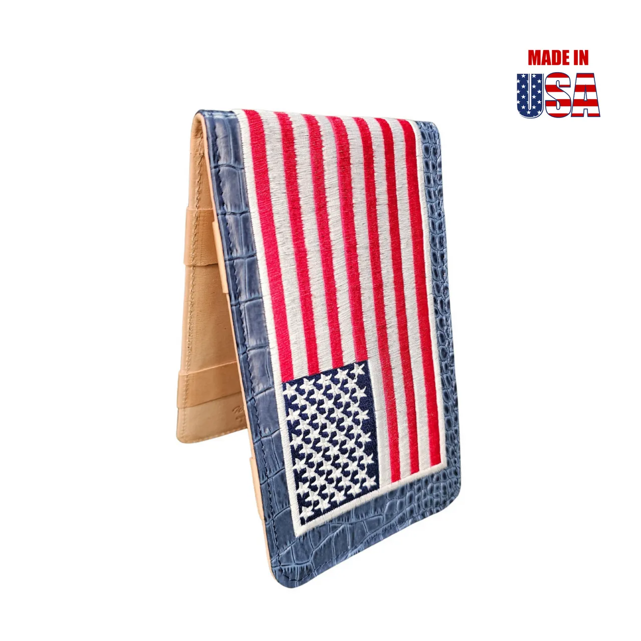 Scorecard Holder & Yardage Book, American Flag