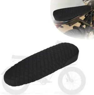 Seat for Super 73,Integrated Leather Cushion Saddle for Bike Super73 S1/S2/RX - Black