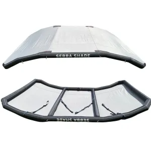 Sebba Shade 8 x 12 ft. Grey Sun Shade f/Boats 26' 