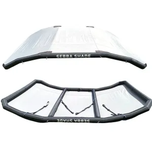 Sebba Shade 8 x 12 ft. White Sun Shade f/Boats 26' 
