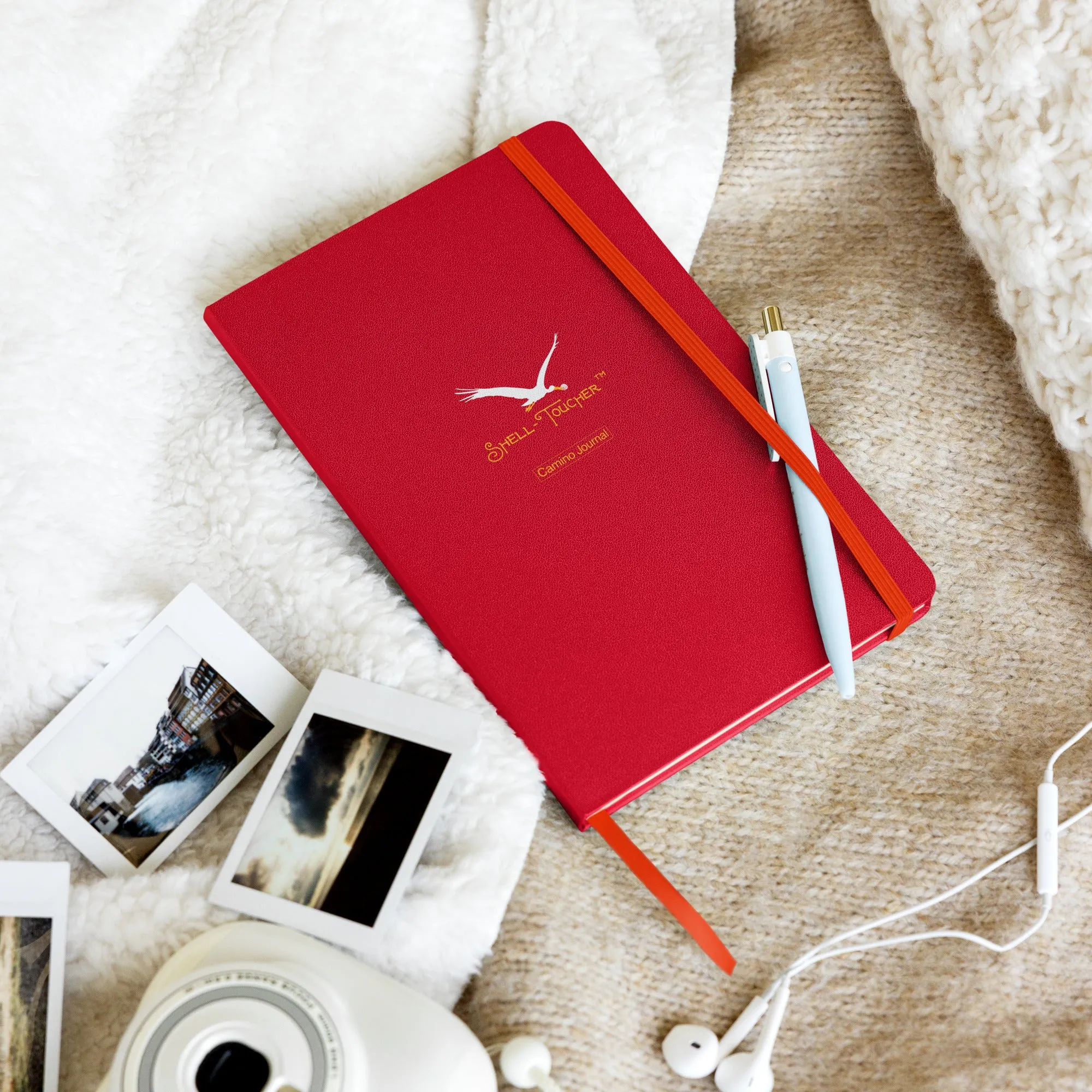 Shell Toucher Peregrino Daily Journal | Expandable Inner Pocket | Multiple Colors