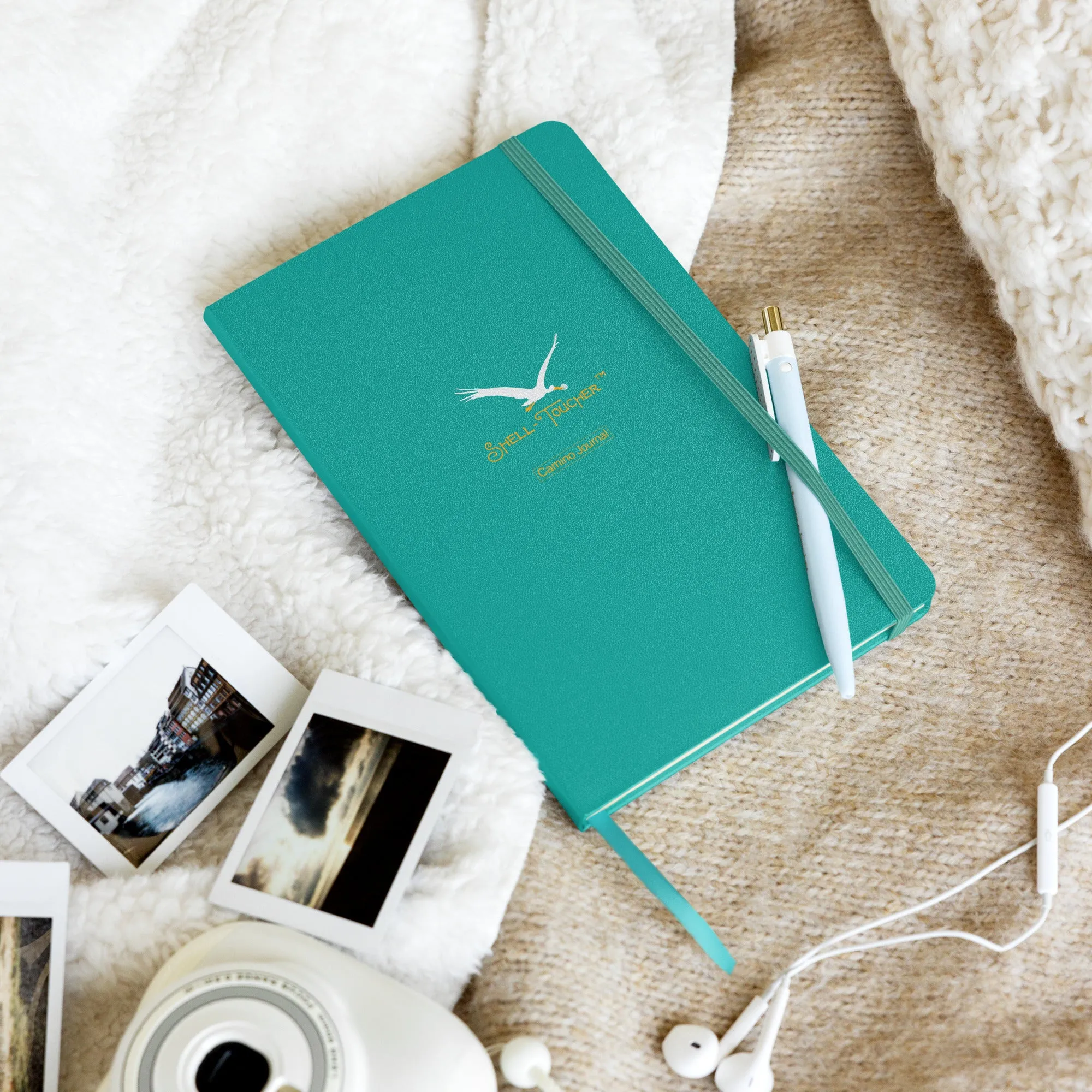 Shell Toucher Peregrino Daily Journal | Expandable Inner Pocket | Multiple Colors